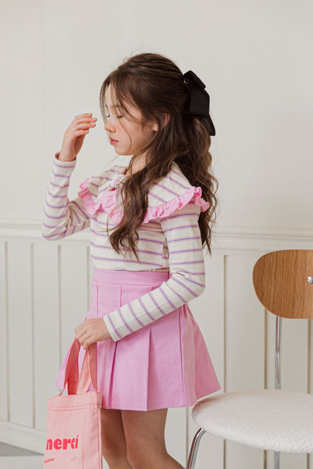 Berry Berry - Korean Children Fashion - #discoveringself - Pintuck Skirt - 11