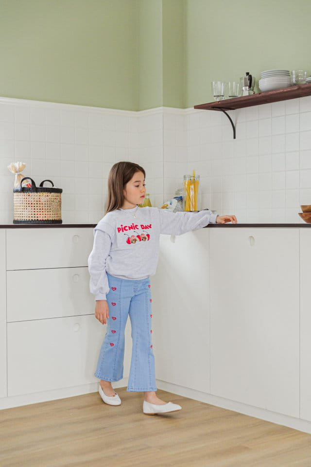 Berry Berry - Korean Children Fashion - #discoveringself - Picnic Sweatshirt - 10