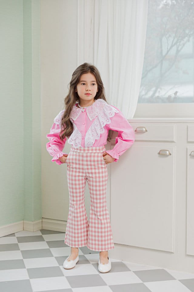 Berry Berry - Korean Children Fashion - #discoveringself - Check Pants - 3