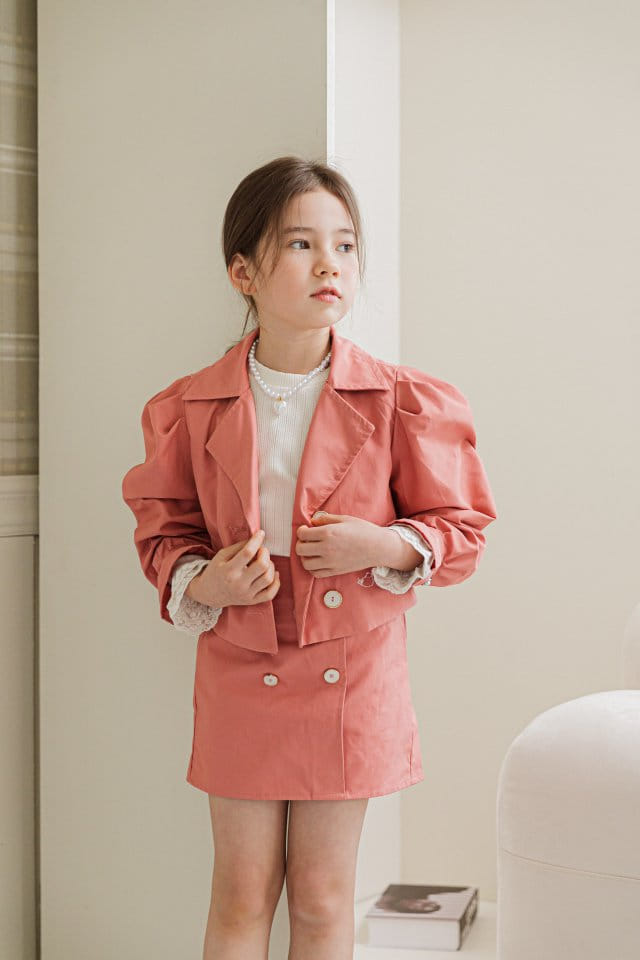 Berry Berry - Korean Children Fashion - #discoveringself - Trench Skirt - 12