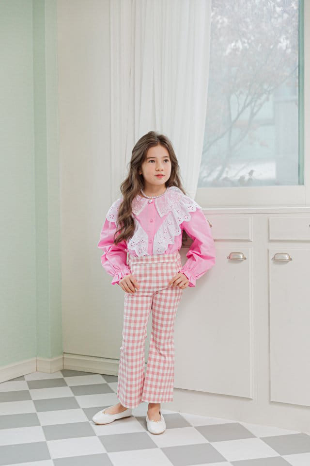 Berry Berry - Korean Children Fashion - #discoveringself - Check Pants - 4