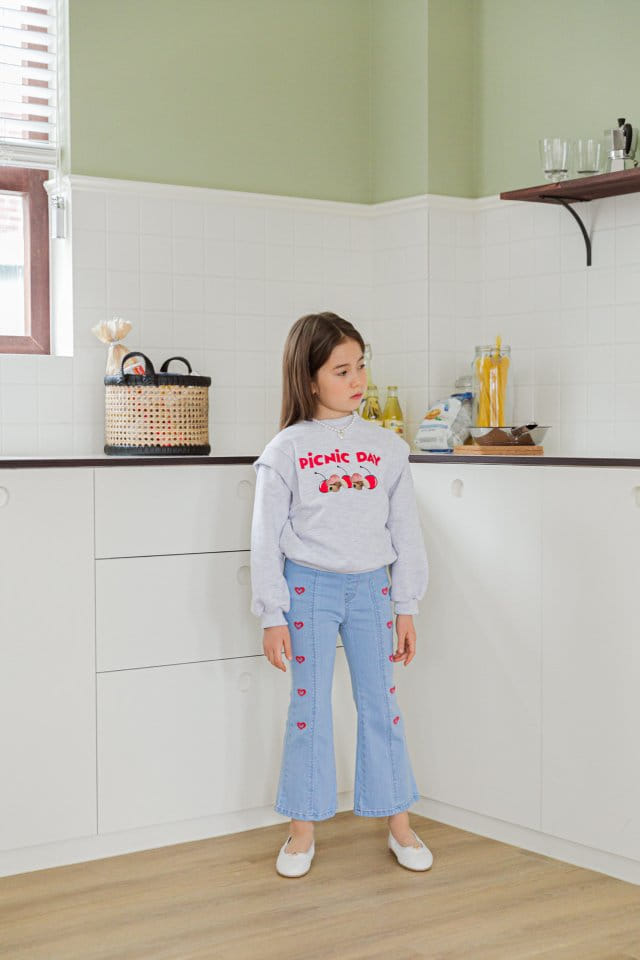 Berry Berry - Korean Children Fashion - #kidsshorts - Picnic Sweatshirt - 12