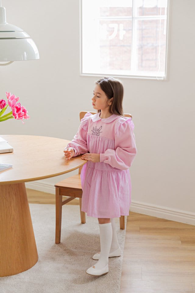 Berry Berry - Korean Children Fashion - #kidsshorts - Cancan Ruffle One-piece - 6