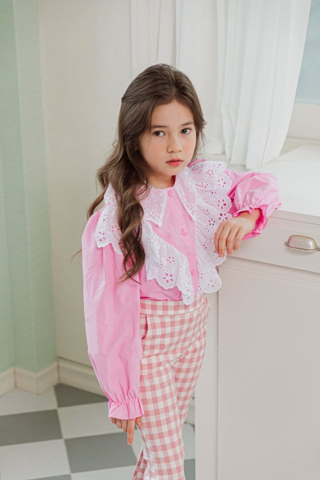 Berry Berry - Korean Children Fashion - #kidsstore - Check Pants - 6