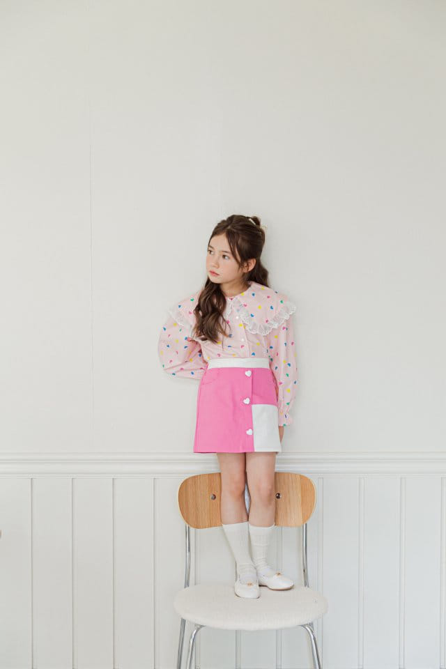 Berry Berry - Korean Children Fashion - #kidsstore - Lobe Skirt - 4
