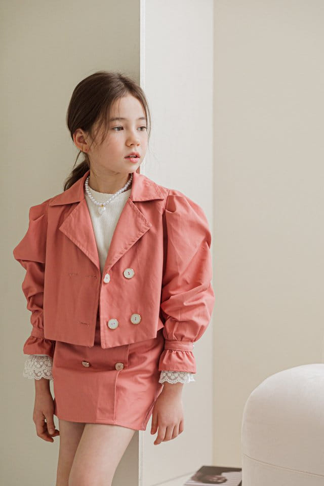 Berry Berry - Korean Children Fashion - #kidzfashiontrend - Trench Jacket