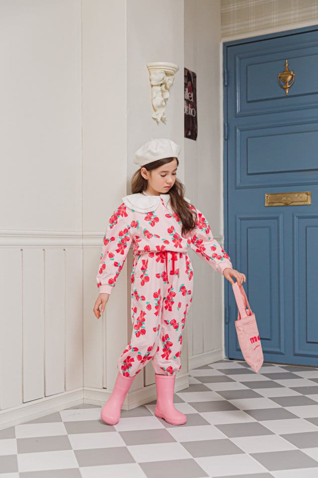 Berry Berry - Korean Children Fashion - #littlefashionista - Bouquet Top Bottom Set - 7