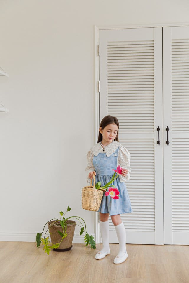 Berry Berry - Korean Children Fashion - #littlefashionista - Dot Blouse