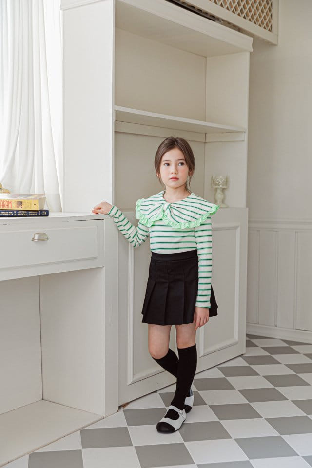 Berry Berry - Korean Children Fashion - #littlefashionista - Pintuck Skirt - 4