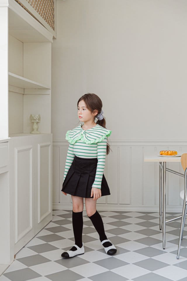 Berry Berry - Korean Children Fashion - #minifashionista - Pintuck Skirt - 5