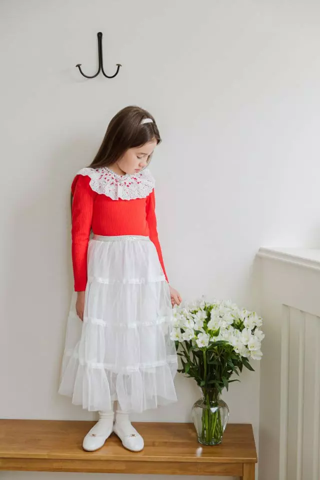 Berry Berry - Korean Children Fashion - #minifashionista - Pu Cancan Skirt - 3