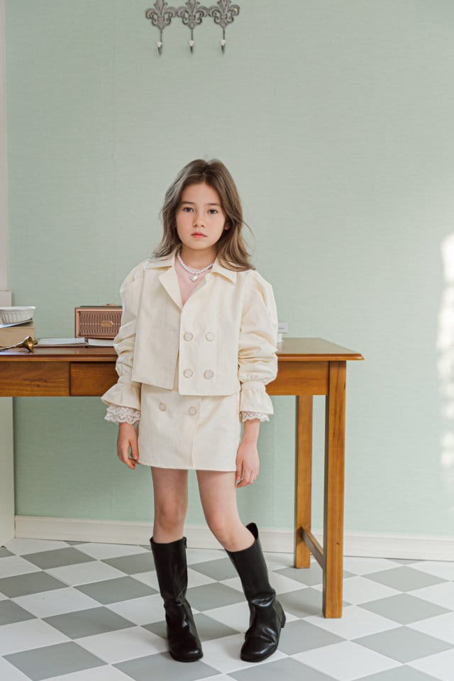 Berry Berry - Korean Children Fashion - #minifashionista - Trench Jacket - 5