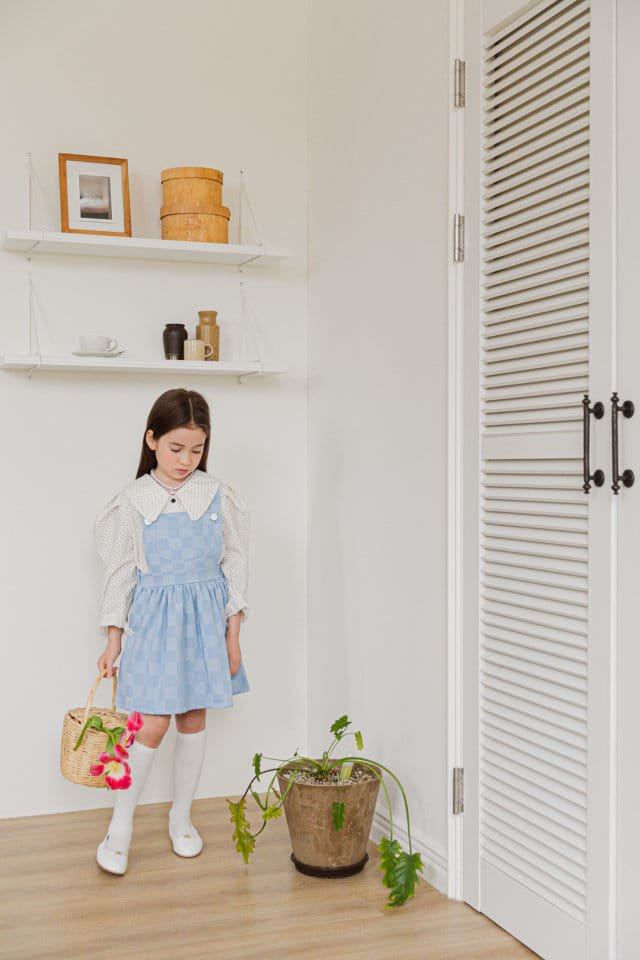 Berry Berry - Korean Children Fashion - #minifashionista - Dot Blouse - 3