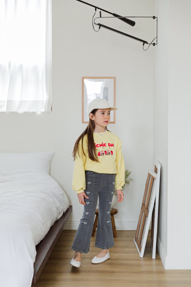 Berry Berry - Korean Children Fashion - #prettylittlegirls - Picnic Sweatshirt - 5
