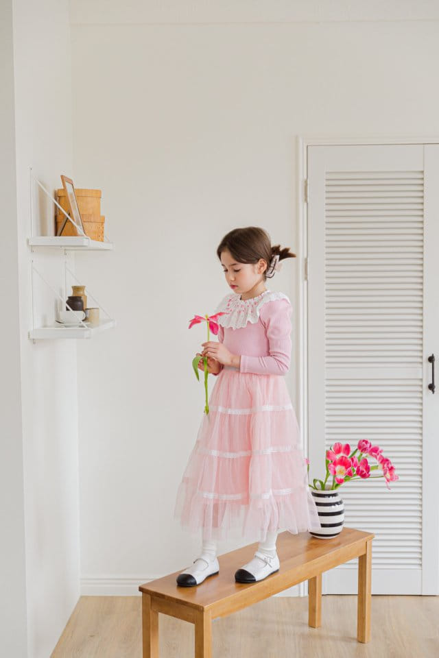 Berry Berry - Korean Children Fashion - #minifashionista - Pu Cancan Skirt - 4
