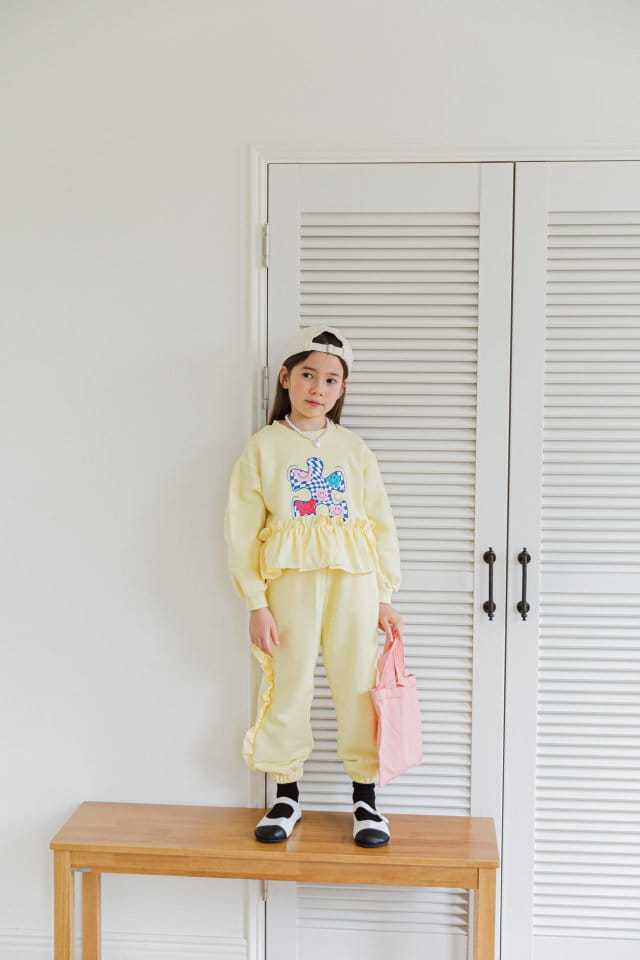 Berry Berry - Korean Children Fashion - #prettylittlegirls - Puzzle Top Bottom Set - 3