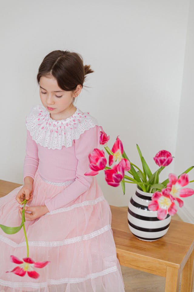 Berry Berry - Korean Children Fashion - #prettylittlegirls - Martin Rib Tee - 2