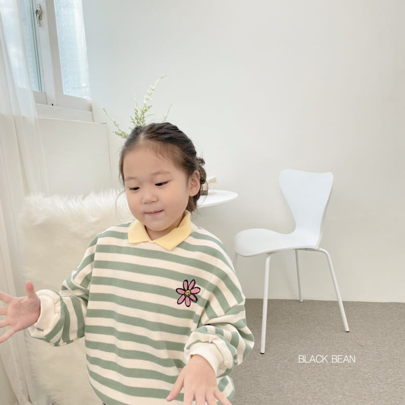 Black Bean - Korean Baby Fashion - #babyboutique - Bebe Crayon Bebe Sweatshirt - 12