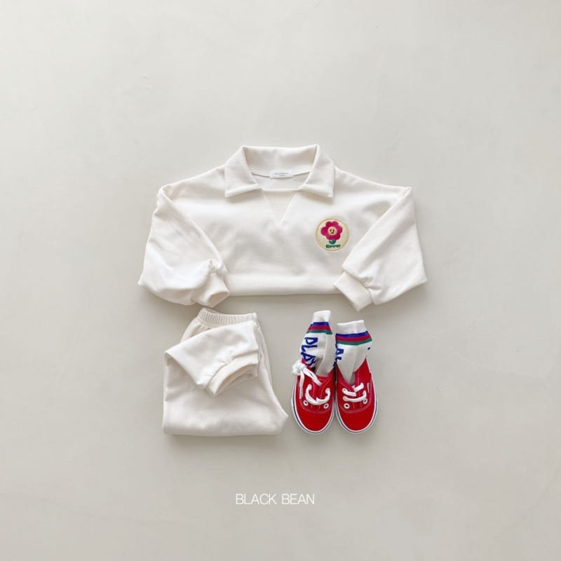 Black Bean - Korean Baby Fashion - #babyboutique - Bebe Blooming Top Bottom SEt - 8
