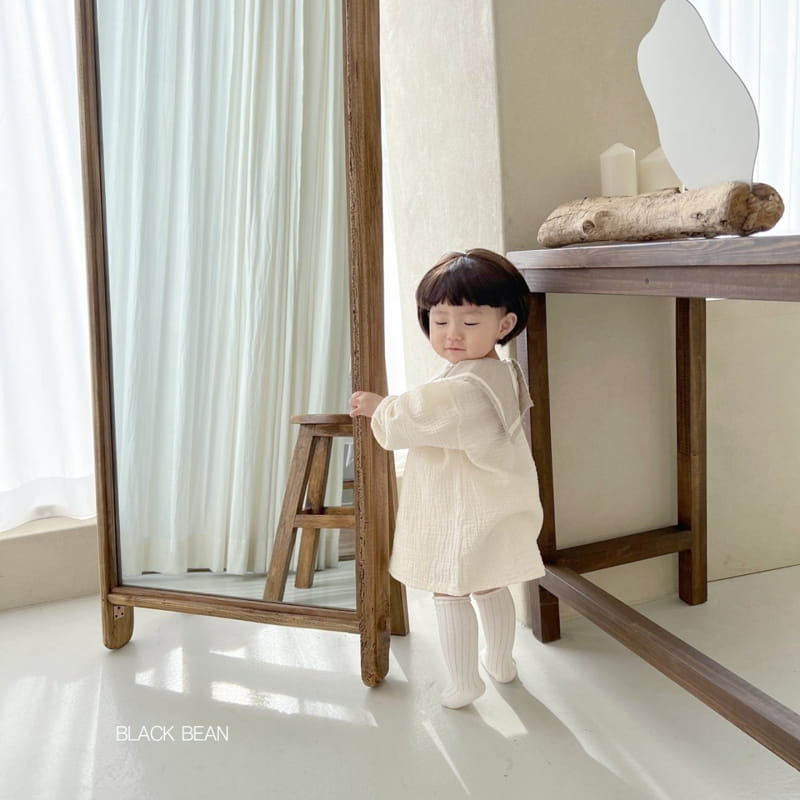 Black Bean - Korean Baby Fashion - #babyboutique - Bebe Dorosy One-piece - 4