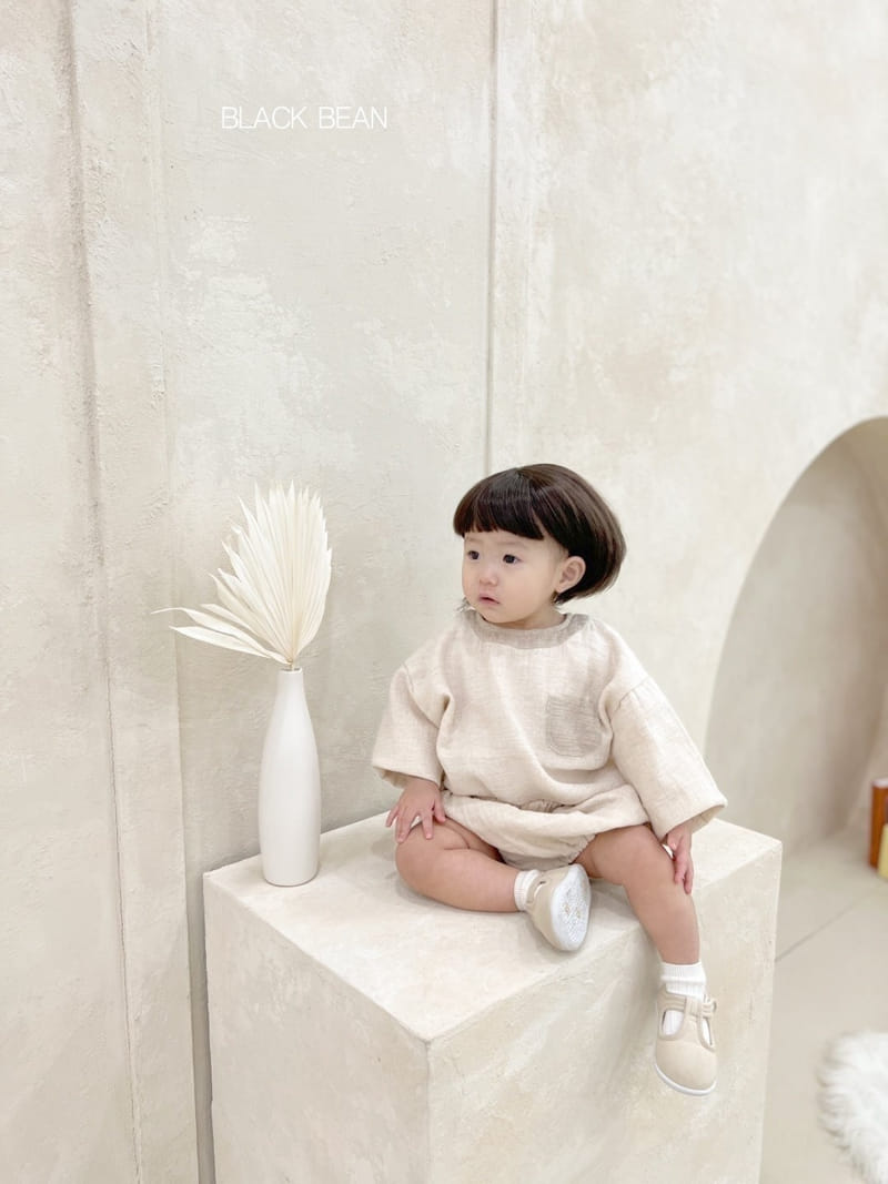 Black Bean - Korean Baby Fashion - #babyboutiqueclothing - Classic Bloomer Set - 3