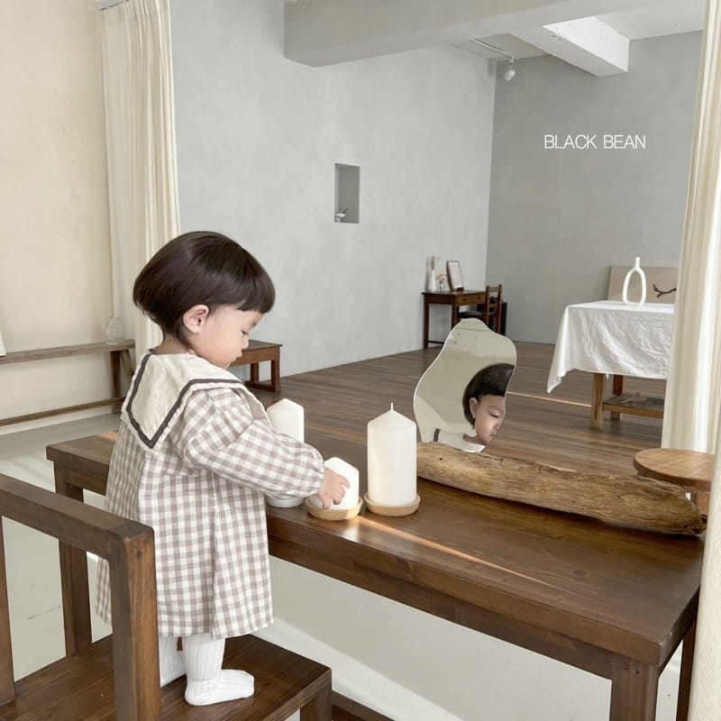 Black Bean - Korean Baby Fashion - #babyboutiqueclothing - Bebe Dorosy One-piece - 5