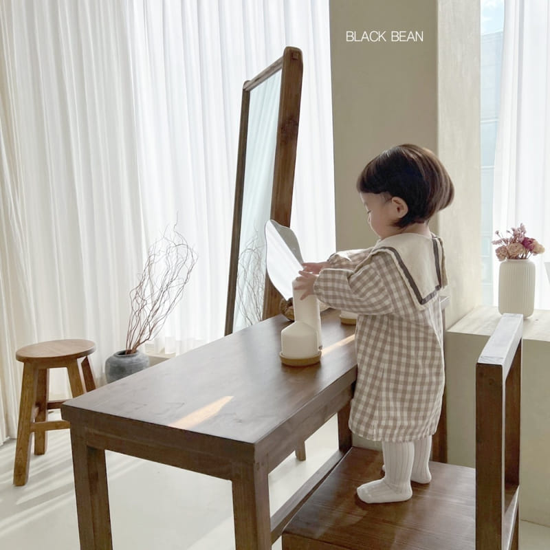 Black Bean - Korean Baby Fashion - #babyclothing - Bebe Dorosy One-piece - 6