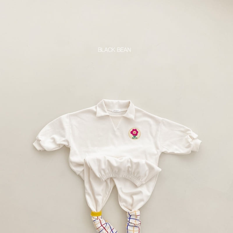 Black Bean - Korean Baby Fashion - #babyfashion - Bebe Blooming Top Bottom SEt - 11