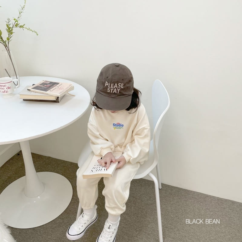 Black Bean - Korean Baby Fashion - #babyfashion - Bebe Studio Top Bottom Set - 10
