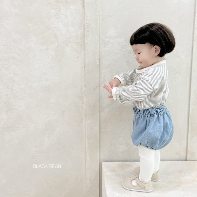 Black Bean - Korean Baby Fashion - #babyfever - Bebe Toy Bloomer Set - 3