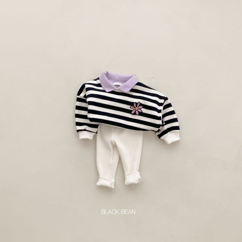 Black Bean - Korean Baby Fashion - #babyfever - Bebe Crayon Bebe Sweatshirt