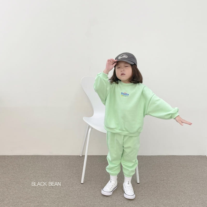Black Bean - Korean Baby Fashion - #babyfever - Bebe Studio Top Bottom Set - 11