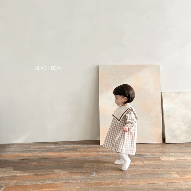 Black Bean - Korean Baby Fashion - #babyfever - Bebe Dorosy One-piece - 8