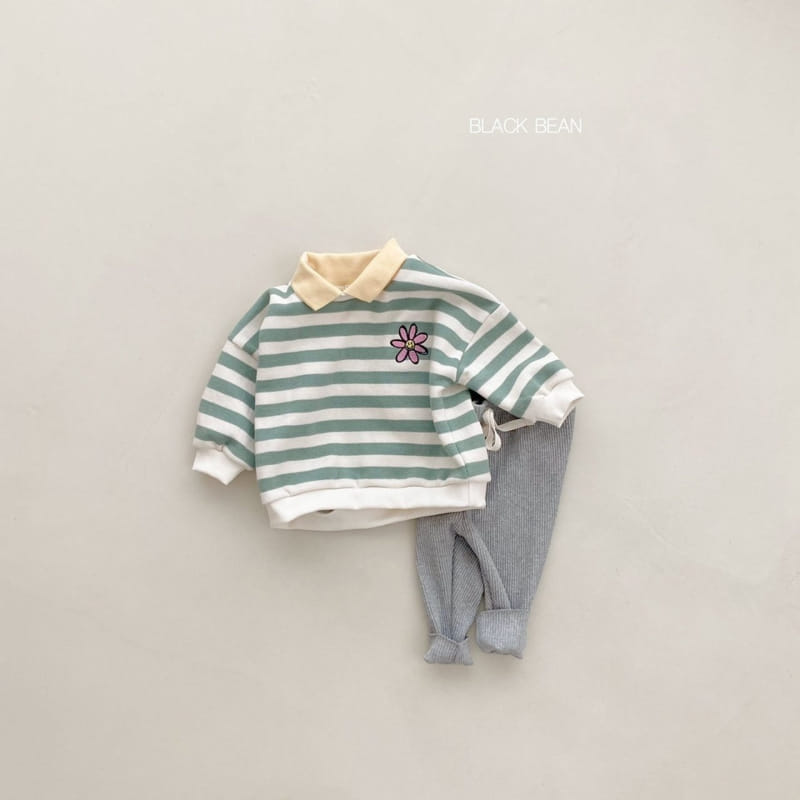 Black Bean - Korean Baby Fashion - #babygirlfashion - Bebe Crayon Bebe Sweatshirt - 2