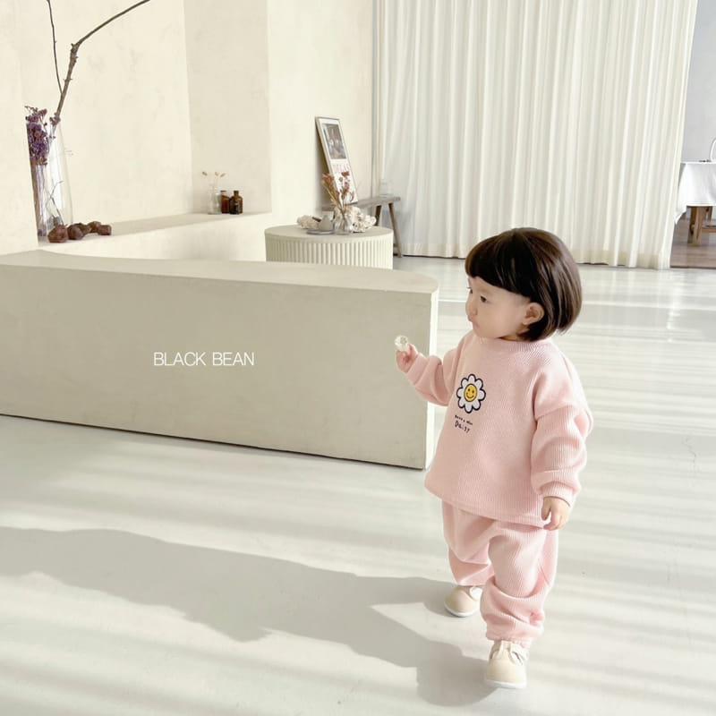 Black Bean - Korean Baby Fashion - #babygirlfashion - Bebe Nice Bebe Top Bottom Set - 4