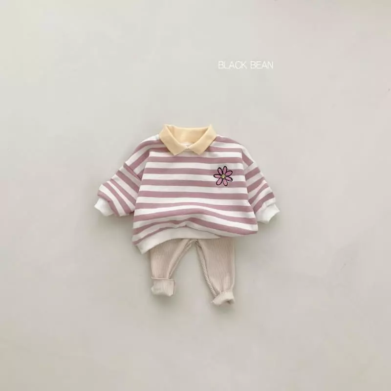 Black Bean - Korean Baby Fashion - #babylifestyle - Bebe Crayon Bebe Sweatshirt - 3