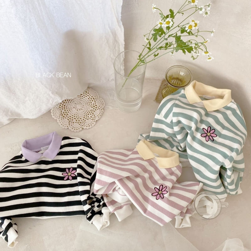 Black Bean - Korean Baby Fashion - #babywear - Bebe Crayon Bebe Sweatshirt - 8