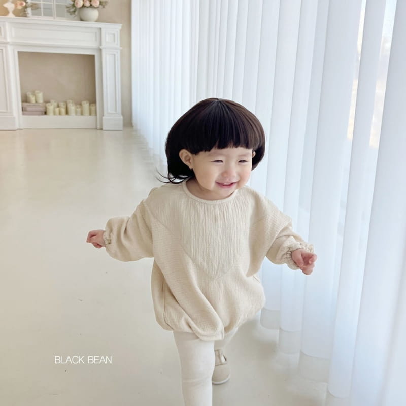 Black Bean - Korean Baby Fashion - #babywear - Twill Bodysuit - 3
