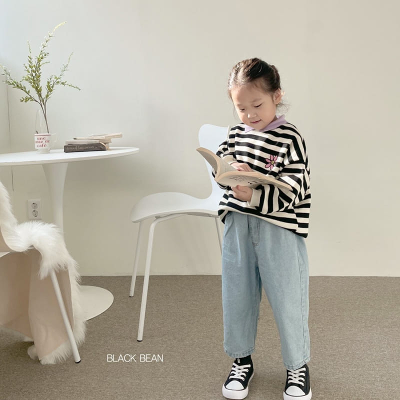 Black Bean - Korean Baby Fashion - #onlinebabyboutique - Bebe Crayon Bebe Sweatshirt - 9