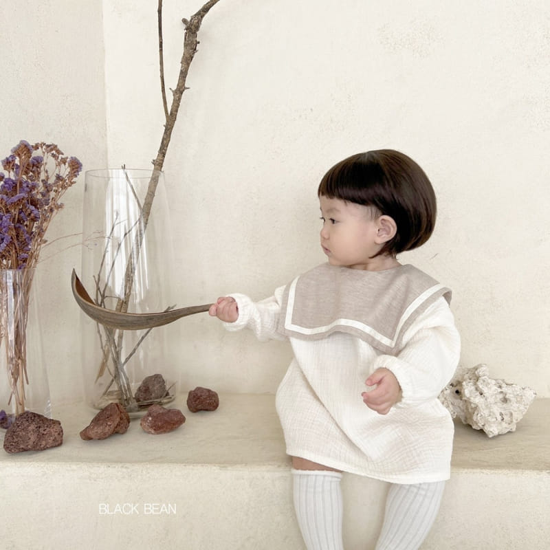 Black Bean - Korean Baby Fashion - #onlinebabyboutique - Bebe Dorosy One-piece