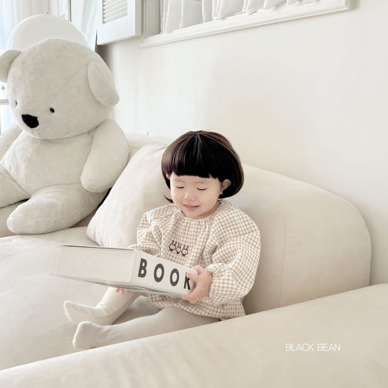 Black Bean - Korean Baby Fashion - #onlinebabyboutique - Rabbit Bodysuit - 3