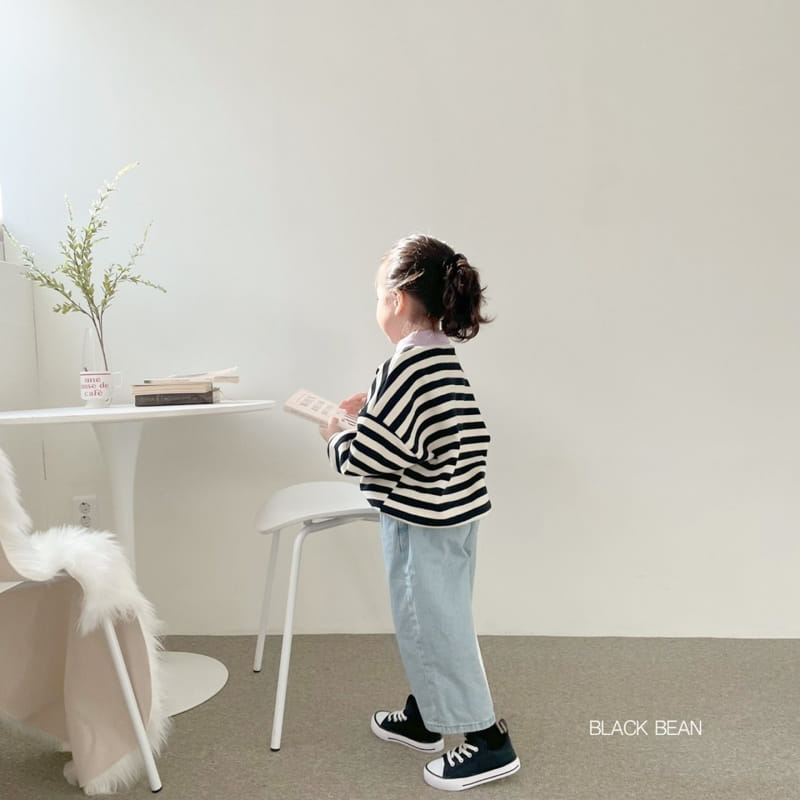 Black Bean - Korean Baby Fashion - #onlinebabyshop - Bebe Crayon Bebe Sweatshirt - 10