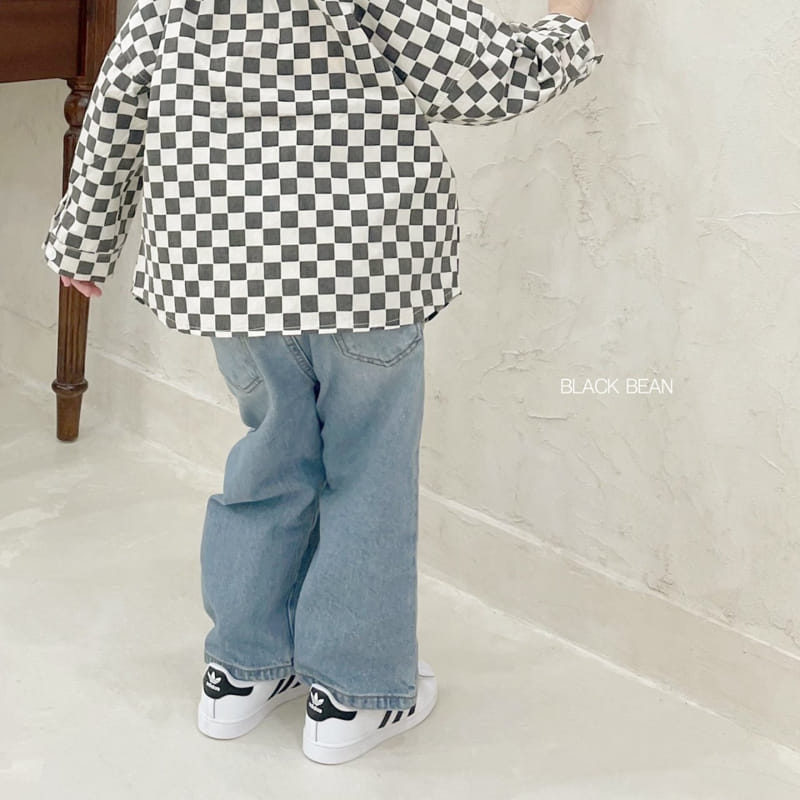 Black Bean - Korean Children Fashion - #discoveringself - Checker Shirt - 7