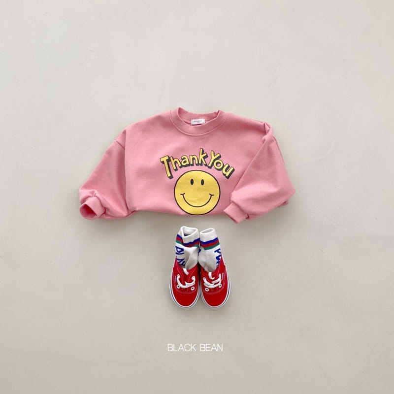 Black Bean - Korean Children Fashion - #kidsshorts - Thanks Sweatshirt - 3