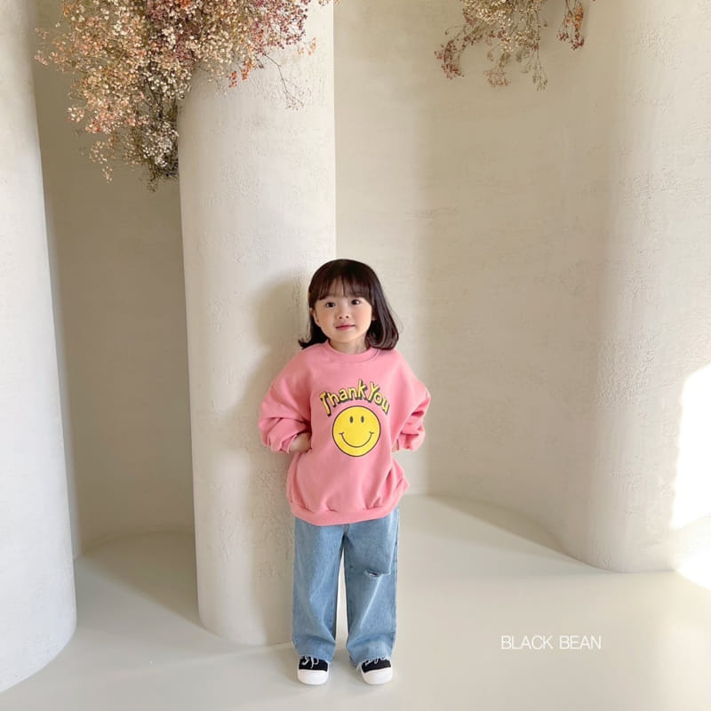 Black Bean - Korean Children Fashion - #littlefashionista - Thanks Sweatshirt - 7