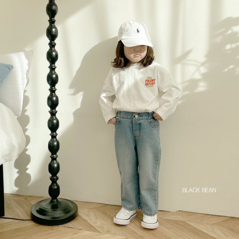 Black Bean - Korean Children Fashion - #minifashionista - Wahing Jeans - 5