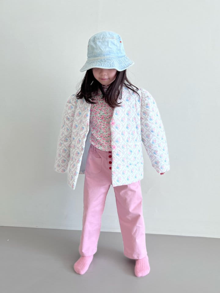 Bon Bon Butik - Korean Children Fashion - #kidsshorts - Floral Tee - 11