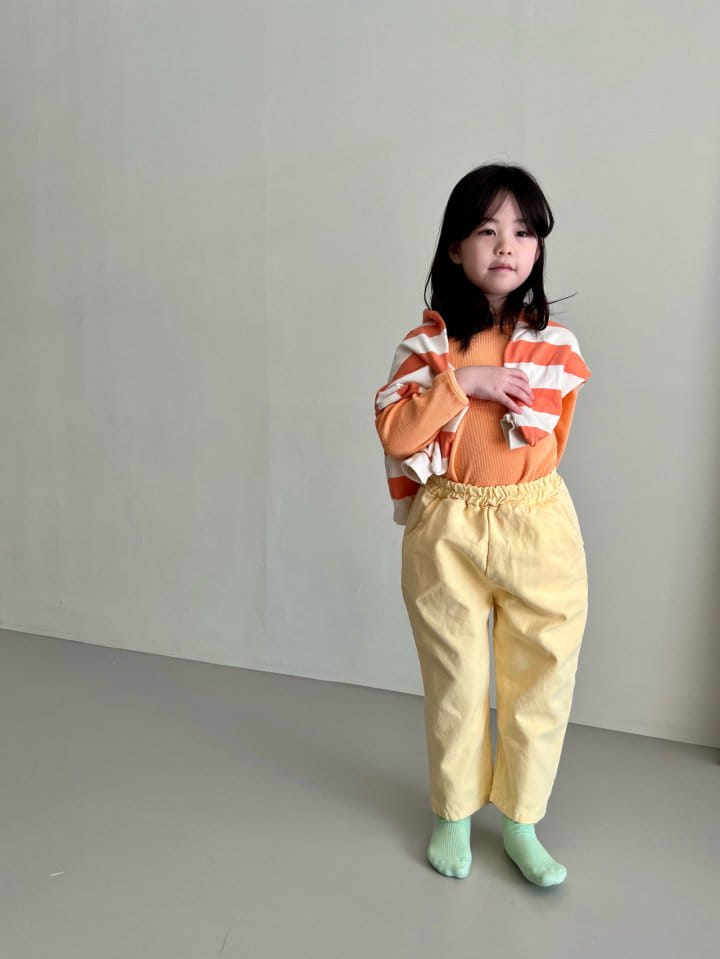 Bon Bon Butik - Korean Children Fashion - #magicofchildhood - Waffle Tee - 10