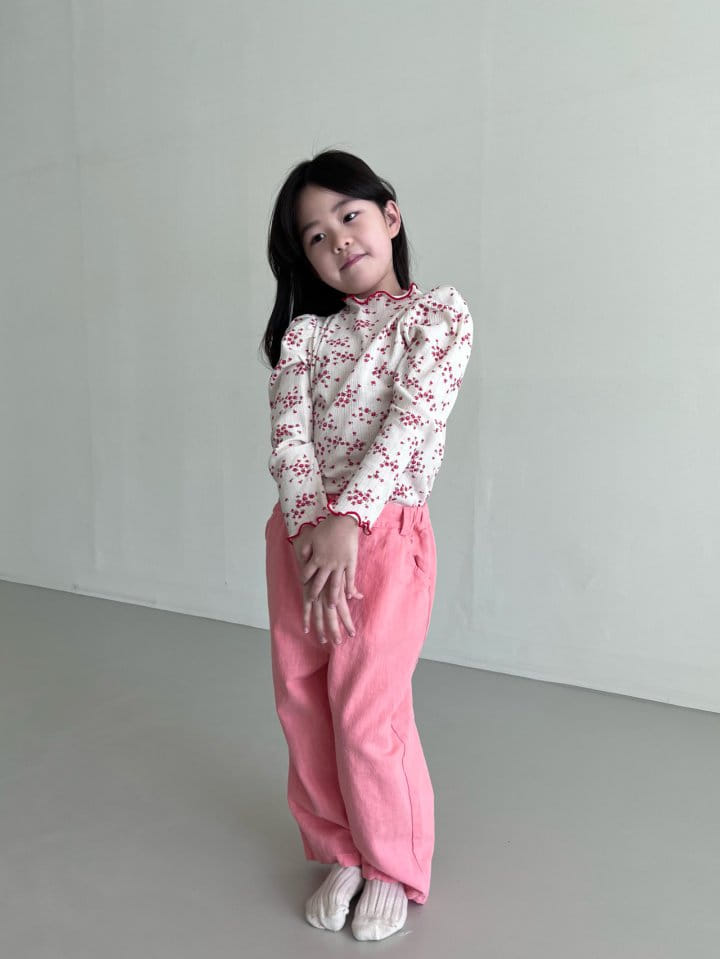 Bon Bon Butik - Korean Children Fashion - #stylishchildhood - Floral Tee - 5