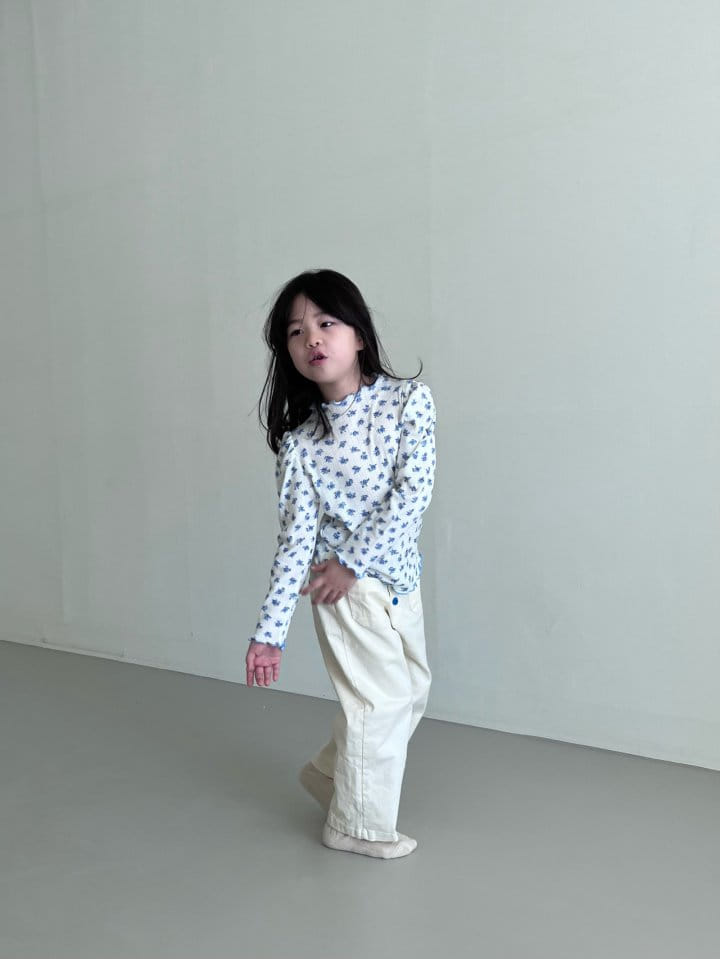 Bon Bon Butik - Korean Children Fashion - #todddlerfashion - Floral Tee - 4